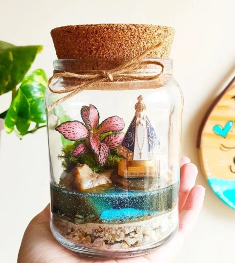 Modelo de terrário decorativo 10